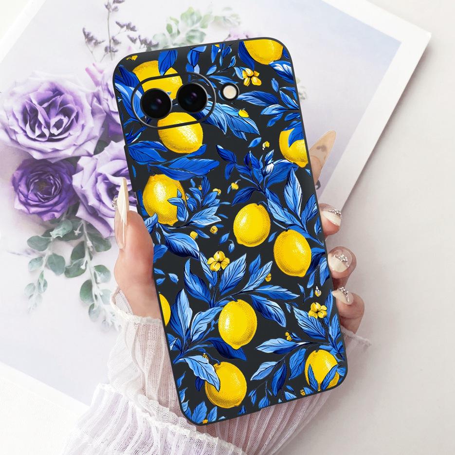 Für Google Pixel 9 Pro Hülle Niedlicher Löwe Mode Bemalte Abdeckung Weiche TPU Handyhülle Für Google Pixel 9A Pixel9 Pro Rückseite Fundas