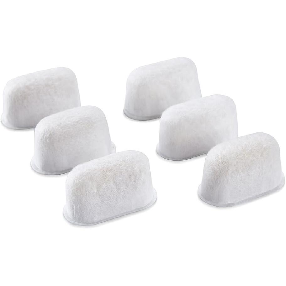 Premium 6-pack Water Filters For Replacement Breville BWF100 with Ion Exchange Resin inside 6 Count (Pack of 1)