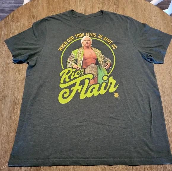 Vintage Adult All Size Ric Flair t shirt Short Sleeve SX484 Unisex T-Shirt XXXL