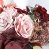 Bridal Bouquets for Wedding Party, Artificial Rose Wedding Bouquet with Pearl 55KF