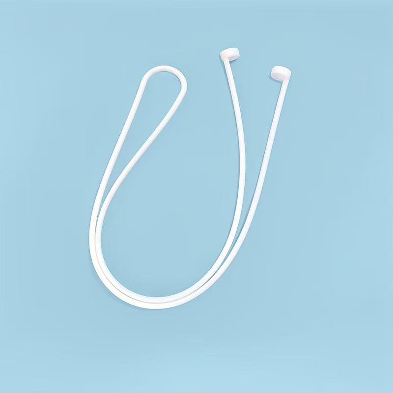 Silicone Bluetooth Wireless Earbuds Lanyard for AirPods & Xiaomi - Anti-Lost Magnetic Strap for Running Sports.