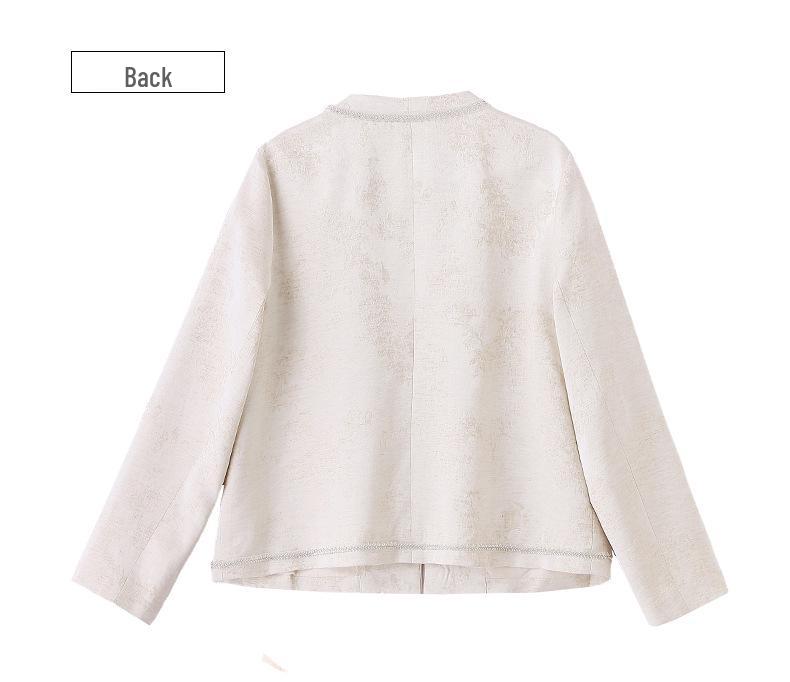 2025 Spring & Autumn Embroidered Jacket - Chinese and International Style (RX9202)