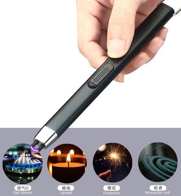 Creative Metal Anti-wind Type-C USB Arc Pulse Charging Igniter FPortable  Outdoor Lighters Home Kitchen Cigarette Accessories