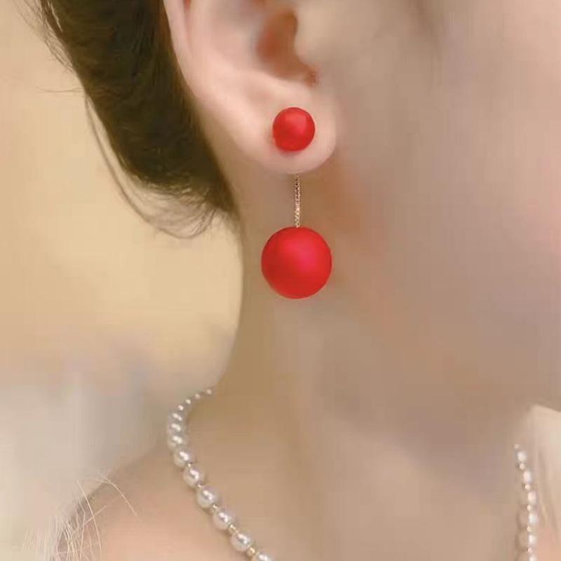 Cercei cu ciucuri de perle pentru Anul Nou Coreean: Festiv, la modă și minimalist