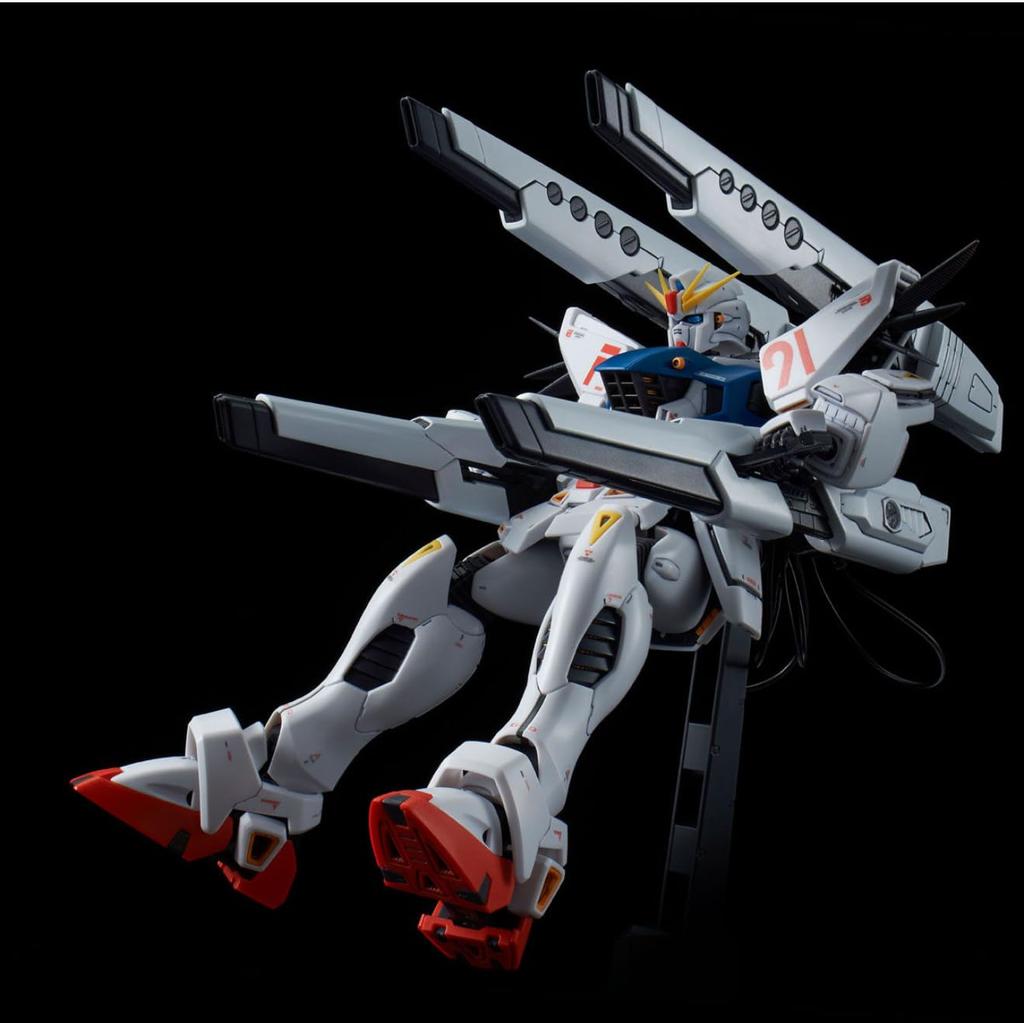 MG Gundam F91 Podwójne Działo Grzbietowe Zestaw Modelu Plastikowego Sklep Online 1/100 Ver.2.0 & V-Squadron (Ekskluzywne hobby)