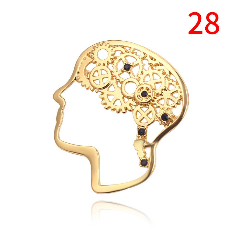 1Pc Women Accessories Doctors Nurse Medical Jewelry Newborn Brooches Metal Lapel Pin