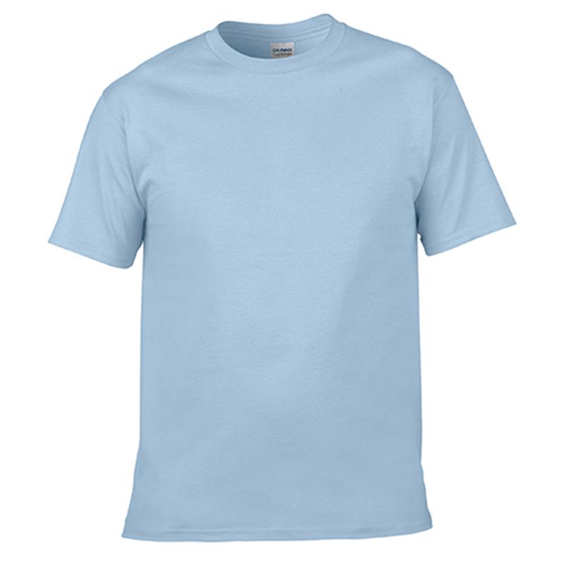 Unisex 150g Cotton Round Neck Short Sleeve T-Shirt with Embroidery/Print Options