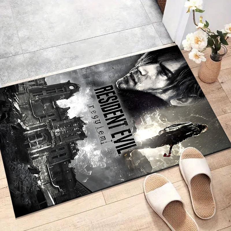 Resident Evil Printed Area Rug Carpet for Bedroom Living Room Home Decor Rugs Mat Non Slip Mat Rug for Bedside