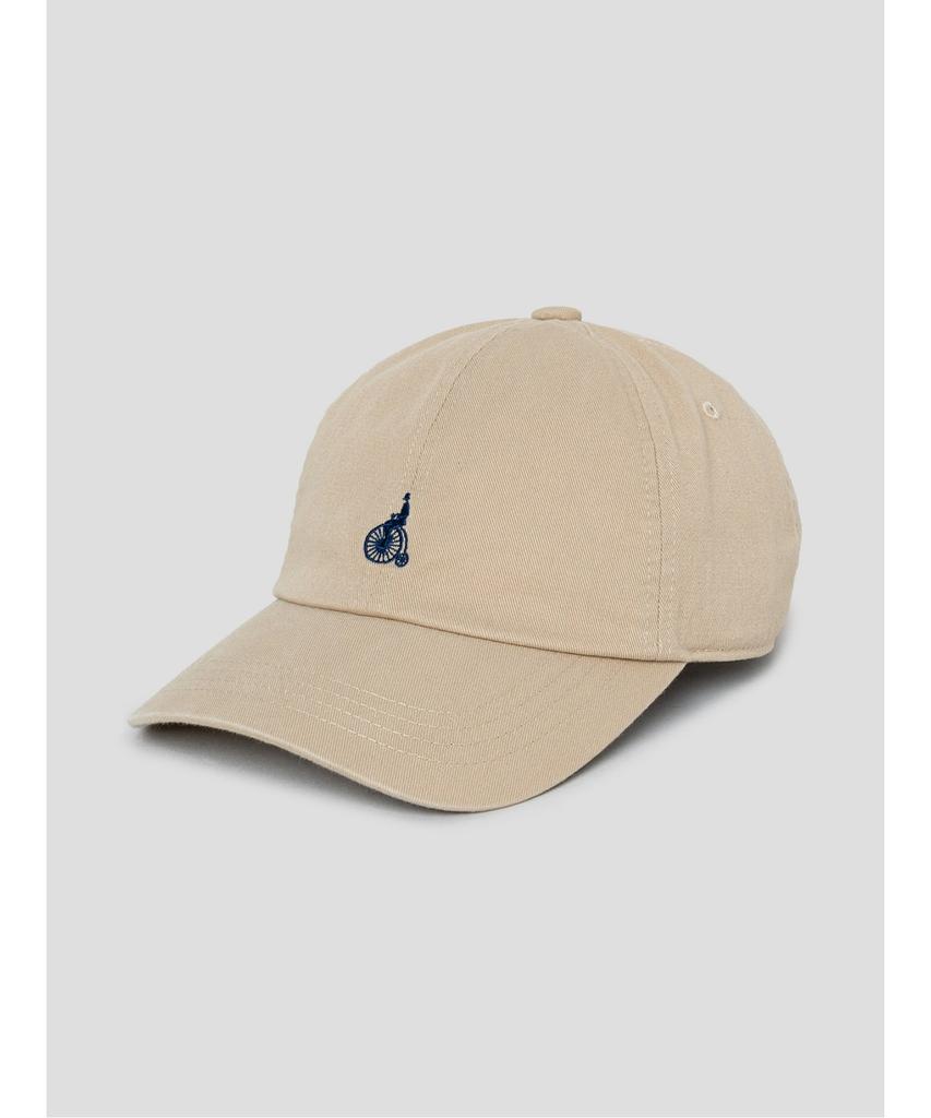 Binpolaegseseoli Cotton Twill Logo Washed Ball Cap - Beige
