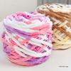 Chunky Wool Hand-Knitted Scarf & Slippers Kit: Includes Soft Wool Yarn Balls & Crochet Hook