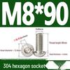 ISO7380 Stainless Steel Hex Drive Dome Head Screws - M2 to M16
