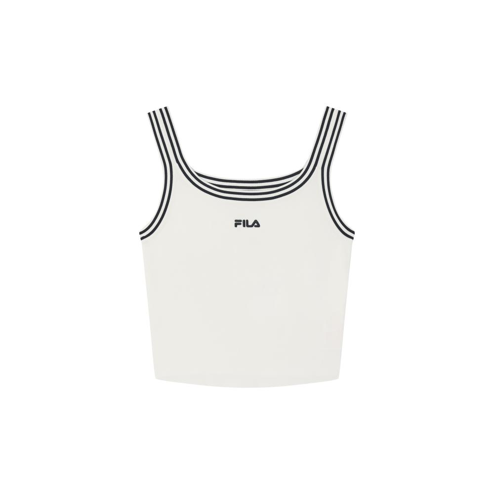 New FILA Tank Tops Women's Cloud White WT F11W539101F-WT