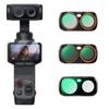 KONCEPT Zestaw Filtrów Obiektywu Dedykowanych Insta360 Luna Ultra Czarny Mglisty Zmienny K&F 3-elementowy [CPL + 1/4 + ND2-32]