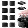 10Pcs/set Air Fryer Rubber Bumpers Heat Resistant Air Fryer Replacement Protective Covers Silicone Rubber Feet Parts