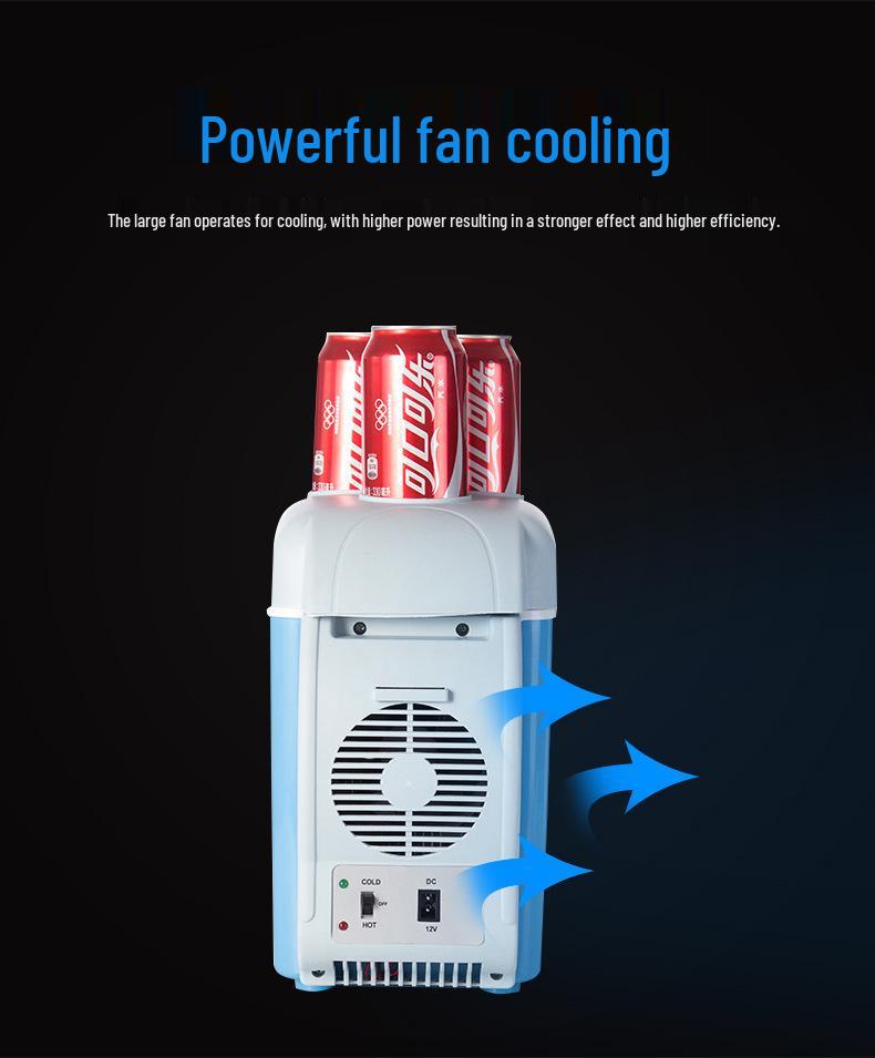 Dual-Use Mini Car & Home Refrigerator with Free Shipping