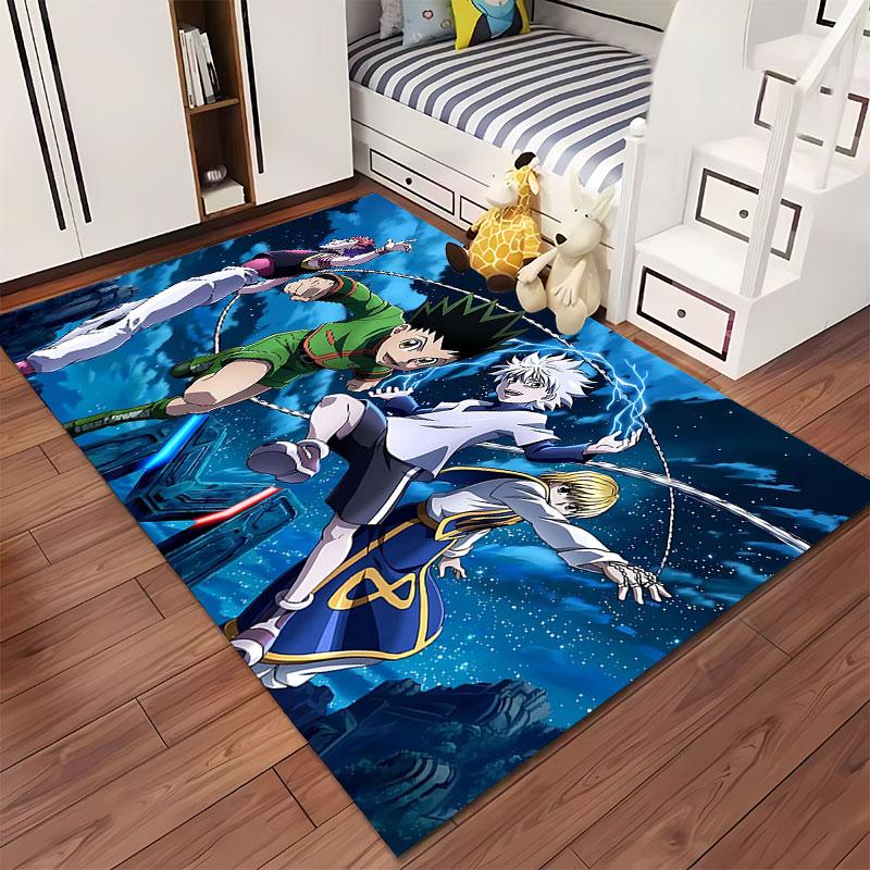 Anime Group Adventure Design suitable as a non-slip mat for the living room or bedroom sofa