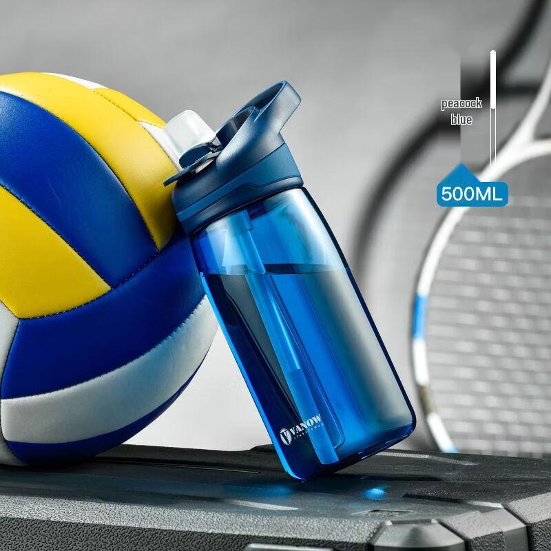 

Vanow Portable Sport Water Bottle with Straw