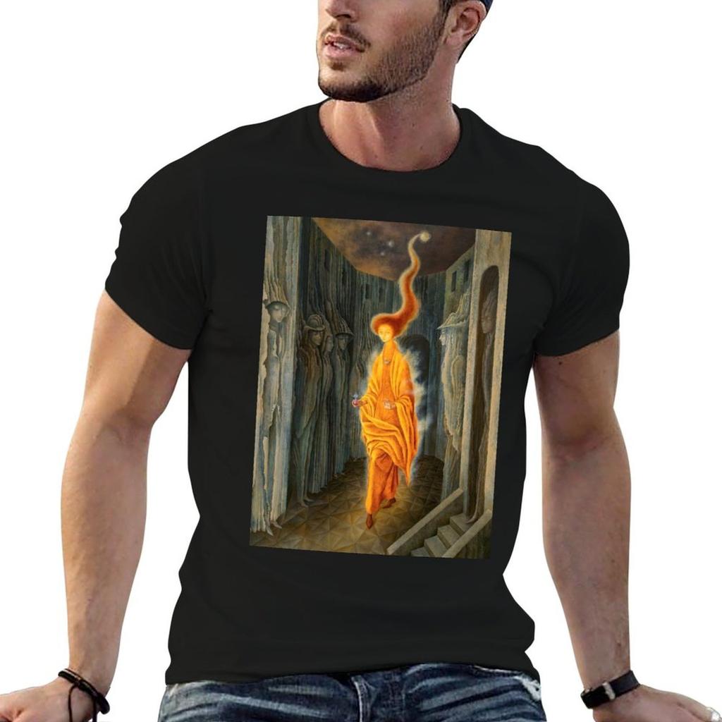 Remedios Varo The Call TShirt Relaxed Casual Short Sleeve Tee