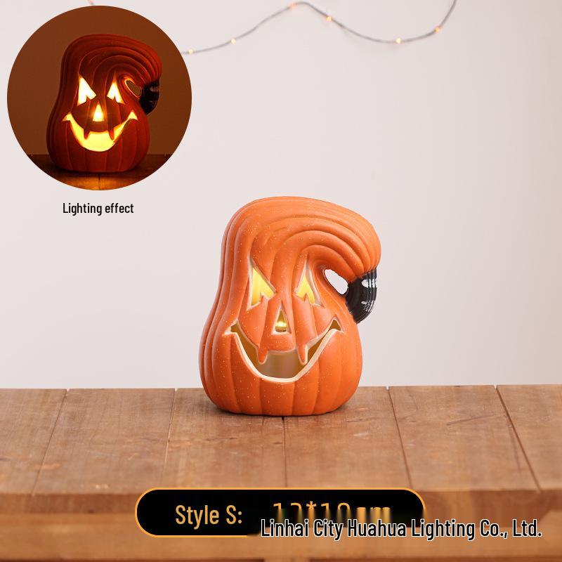 

Halloween Pumpkin Lanterns: Festive Decor and Atmospheric Props for Shops