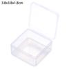 Kleine transparente Kunststoff-Aufbewahrungsbox Schmuckperlenbehälter Angelzubehör-Aufbewahrungsbox Heim-Kleinteile Haushaltsgegenstände Organizer-Etui