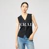 Linen Retro Single-Breasted Suit Vest