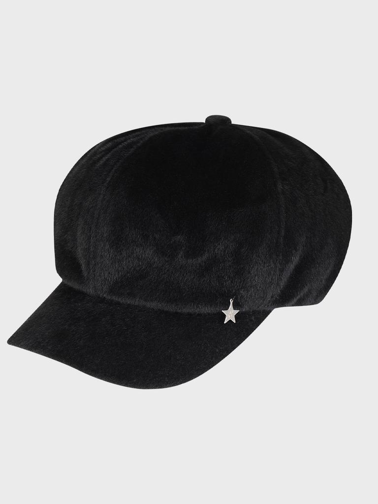 EIREVE Newsboy Cap (Black)