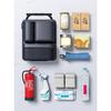SEAMETAL High-Capacity Car Trunk Storage Bag Leatherette Seat Back Organizer Bag Detachable Hanging Universal Car Storage Pocket