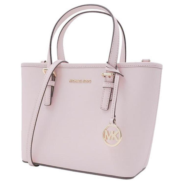 New MICHAEL KORS Leather Tote Bag Shopping Bag Handbag Shoulder Bag Women's Light Purple 35T9GTVT0L-POWDER-BLUSH