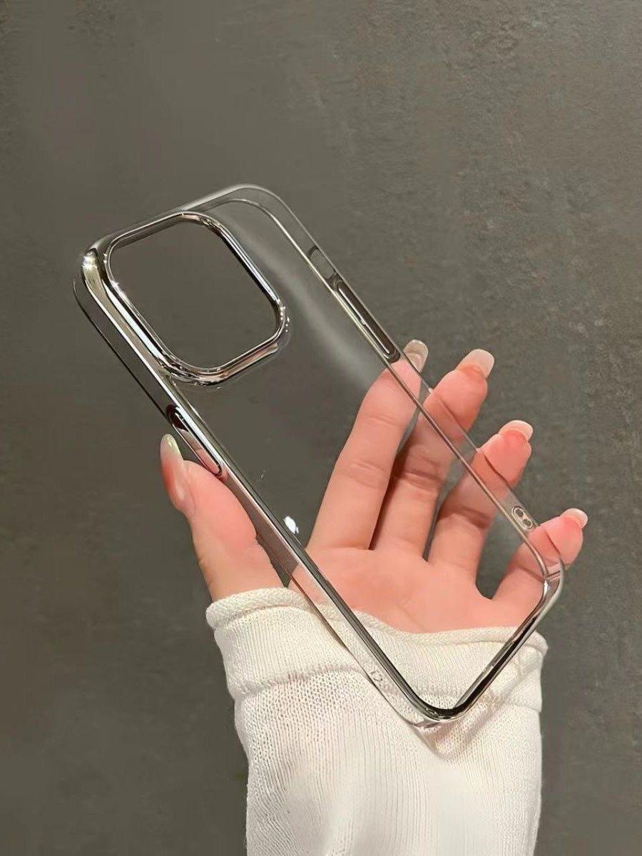 

Electroplated Frame for Apple iPhone 17 Pro Max/16 Pro - Drop-Proof Case, Fits iPhone 14/13/12. Apple 17