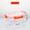 ZISIZ Microwave-Safe Glass Food Container