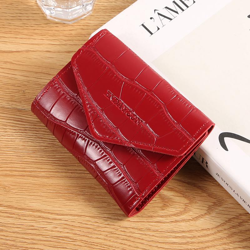 Korean Style Stone Pattern Large Capacity Multifunctional Wallet and Card Holder