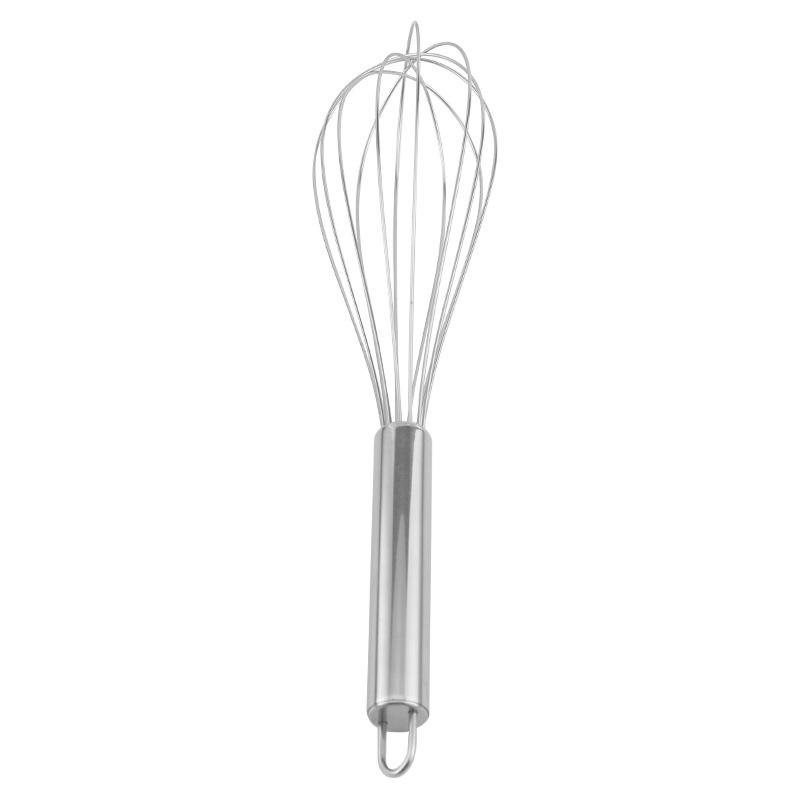 10-Inch Stainless Steel Whisk and 12-Inch Cream Whipper for Baking and Mixing