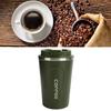 Leakproof Lid Coffee Cup Double Layer Travel Mug Portable Vacuum Mug  Hot Drinks