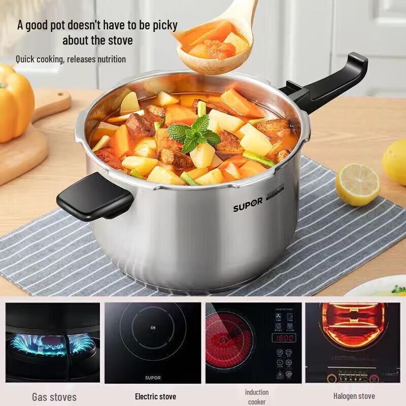 Supor 304 Stainless Steel Household Pressure Cooker