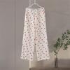 Love Print Cotton Pajamas For Women Single-Breasted Pocket New In Women's Sleepwear 2026 Spring Autumn Lapel Long Sleeve Woman Clothing