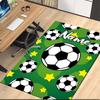 Benutzerdefinierter Fußball-Teppich mit Namen, für Bürostuhl, Wohnzimmer, Schlafzimmer, Küche, Dekor, Geschenke.