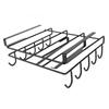 Hanging Chopping Board Rack Multi Use Kitchen Organizer for Cutting Boards Pot Lids Layered Space Saving Under Cabinet Holder