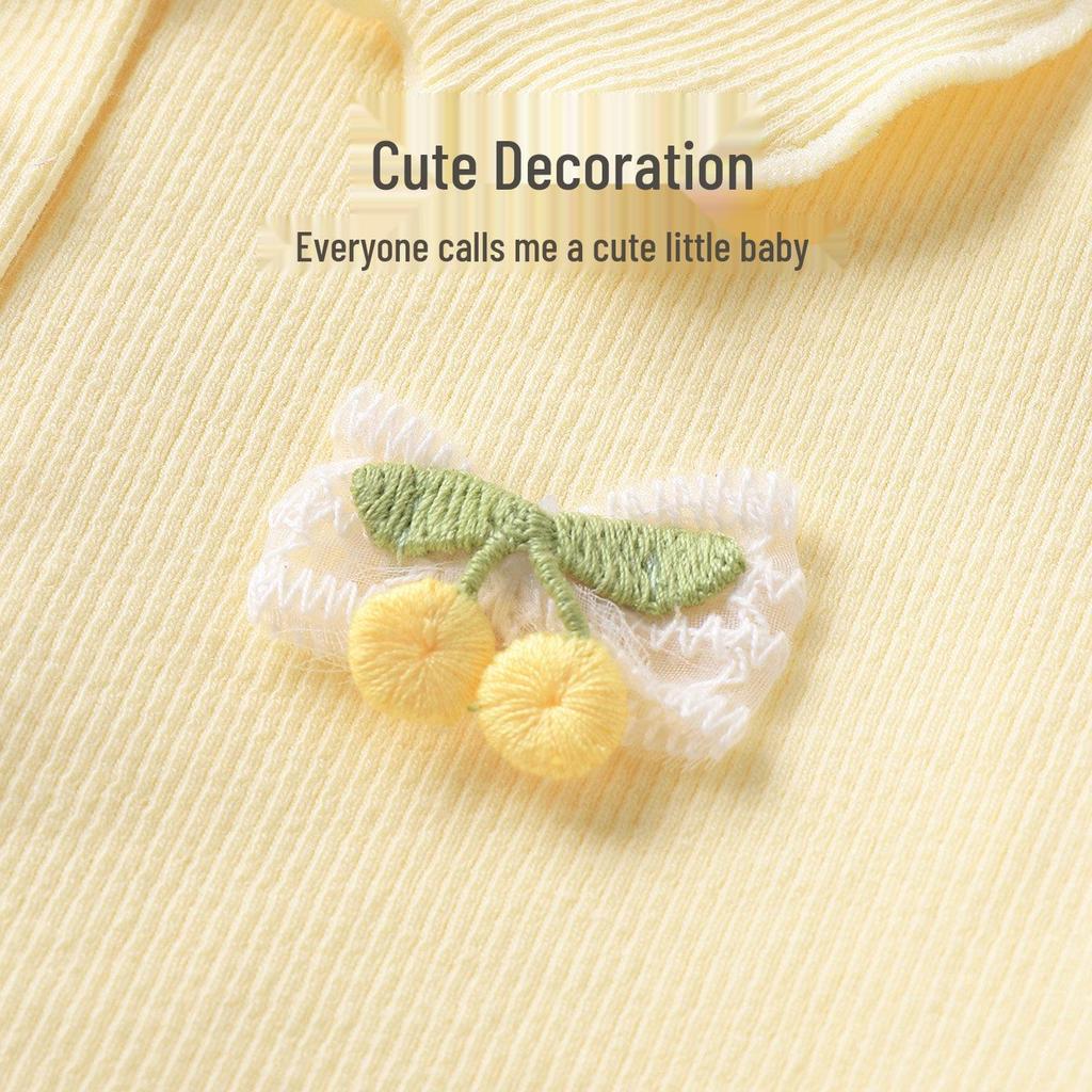 Youqi Spring & Autumn Baby Long-Sleeve Set: Versatile Two-Piece Outfit with Long Pants for Toddlers.