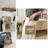 2024 New Canvas Small Bag Women's Tote Bag Street Fashion Commuter Casual Handbag