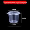 Disposable Plastic Sauce Cups