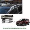 Car Roof Rack Cover for Honda CR-V CRV 4 RM RE 2012~2016 2013 Luggage Bar Rail End Shell Cap Trim Shell Plug Part Accessories