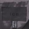 ICB Wool Tailored Jacket 9 Gray Women Used
