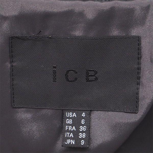 ICB Wool Tailored Jacket 9 Gray Women Used