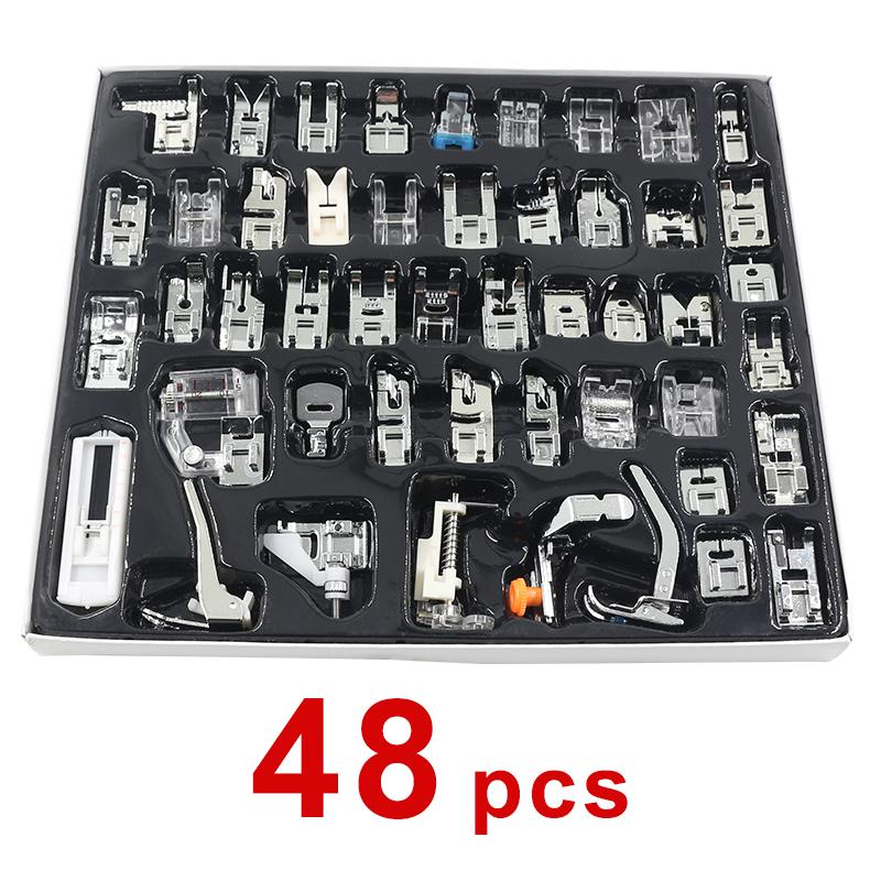 Sewing Machine Presser Foot Kit, Household Knitting Sewing Machine Accessories For Brother Babylock,Singer,Janome,Elna,Toyota