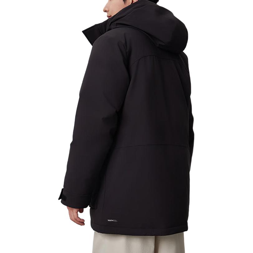 Puma Down Jackets Men's Black Hooded Moderate 692778-01
