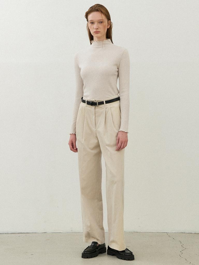 ATELIER NAIN (T-6942)Essential Ribbed Tee