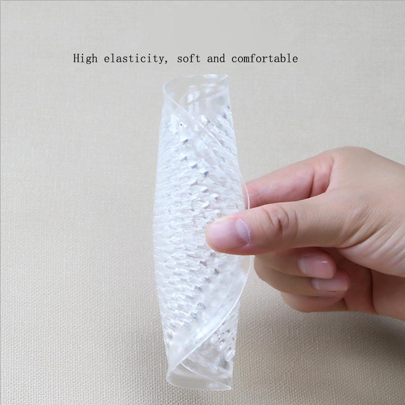 Honeycomb Silicone Bra Inserts, Breathable Thick Push Up Pads, Invisible Clear Sponge Pads for Yoga Swimsuit Lingerie