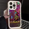 Handyhülle für iPhone 17 Air 16E 15 16 Pro Max Streunerkatze Spiel B-12 Hülle 14 Plus 13 12 Mini Weiche Schale Silikon Fundas