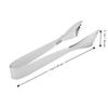 Thicken Design Ice Tongs Silver Black Kitchen Serving Tongs Sugar Tongs  Home Kitchen Coffee Bar