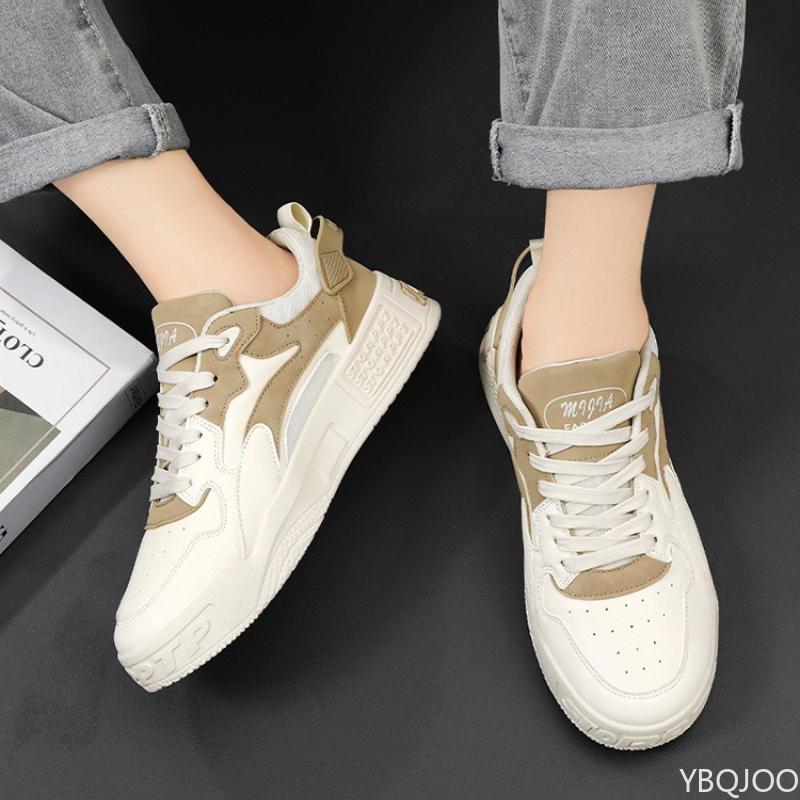 Spring Autumn Men's Breathable Shoes Trendy Versatile Thick Bottom Sports Simple Comfortable Casual Board Shoes